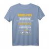 Bonus Papa Spruch T-Shirt - Unzertrennlich Danke für Stieftochter Geschenk zum Vatertag & Familienanlass
