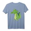Dabbing Krokodil Kinder T-Shirt - Lustiges Alligator & Krokodil Design, Perfekt als Geburtstagsgeschenk für Tierliebhaber