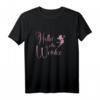 Wein Vino Geschenkidee - Holla die Weinfee Weißwein & Rotwein T-Shirt für Damen, Feiern & Weinliebhaberinnen