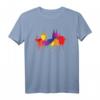 Kölner Skyline Bunt Malerei Farben T-Shirt - Perfekt für Karnevalsjecken, Köln-Fans & Heimatverbundene