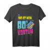 Das Ist Mein 80er Jahre Kostüm Retro 80s Karneval Fasching T-Shirt – Lustiges Vintage Design mit Kassetten, perfekte Verkleidung für 80er Motto-Partys & Fasching