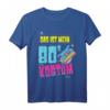 Das Ist Mein 80er Jahre Kostüm Retro 80s Karneval Fasching T-Shirt – Lustiges Vintage Design mit Kassetten, perfekte Verkleidung für 80er Motto-Partys & Fasching