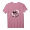 60. Geburtstag Birthday Queen T-Shirt – Perfektes Geschenk für Frauen zum 60. Geburtstag, Mutter, Tochter, Freundin