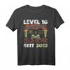 Level 10 freigeschaltet legendär seit 2013 - Gamer Geburtstag T-Shirt für Kinder, Teenager & Zocker mit Controller Motiv