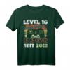 Level 10 freigeschaltet legendär seit 2013 - Gamer Geburtstag T-Shirt für Kinder, Teenager & Zocker mit Controller Motiv