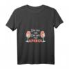 Damen Aperol Spritz Sommer Cocktail T-Shirt mit V-Ausschnitt – Perfekt für Mädelsabende, JGA, Urlaub & Italien-Feeling