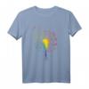 Pusteblume Löwenzahn T-Shirt - Frühlings- und Sommermotiv, ideales Geschenk für Blumen- und Naturfans
