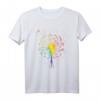 Pusteblume Löwenzahn T-Shirt - Frühlings- und Sommermotiv, ideales Geschenk für Blumen- und Naturfans