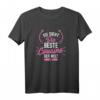 Lustiges T-Shirt für die beste Cousine der Welt - Süßes Geschenk zu Weihnachten, Geburtstag oder zur Schwangerschaft