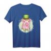 Süßes Glücksschwein T-Shirt für St. Patrick's Day, Silvester & Neujahr - Irisches Motiv, klassisch geschnitten
