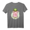 Süßes Glücksschwein T-Shirt für St. Patrick's Day, Silvester & Neujahr - Irisches Motiv, klassisch geschnitten
