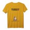 Einhorn Abschiedsgeschenk für Kollegen - Personalisiertes T-Shirt zum Jobwechsel, Ruhestand oder Abschied vom Team