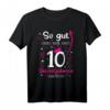 10 Jahre Dienstjubiläum T-Shirt – Lustiges Firmenjubiläum Geschenk für Mitarbeiter & Betriebsjubiläum