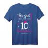 10 Jahre Dienstjubiläum T-Shirt – Lustiges Firmenjubiläum Geschenk für Mitarbeiter & Betriebsjubiläum