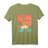 North Carolina Beach Surfen Sunrise NC OBX T-Shirt - Klassisch geschnitten, perfekt für Strand- und Surfabenteuer