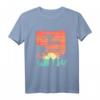 North Carolina Beach Surfen Sunrise NC OBX T-Shirt - Klassisch geschnitten, perfekt für Strand- und Surfabenteuer