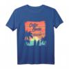 North Carolina Beach Surfen Sunrise NC OBX T-Shirt - Klassisch geschnitten, perfekt für Strand- und Surfabenteuer