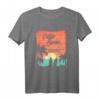 North Carolina Beach Surfen Sunrise NC OBX T-Shirt - Klassisch geschnitten, perfekt für Strand- und Surfabenteuer