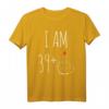 Lustiges HapDeer T-Shirt für Frauen - I Am 39 Plus 1 Mittelfinger, das perfekte Geschenk für Frauen, Mütter und Freunde zum 40. Jubiläum