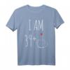 Lustiges HapDeer T-Shirt für Frauen - I Am 39 Plus 1 Mittelfinger, das perfekte Geschenk für Frauen, Mütter und Freunde zum 40. Jubiläum