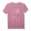 Lustiges HapDeer T-Shirt für Frauen - I Am 39 Plus 1 Mittelfinger, das perfekte Geschenk für Frauen, Mütter und Freunde zum 40. Jubiläum