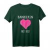 Damen Bankerin Mit Herz Bankkauffrau T-Shirt - Perfektes Geschenk für Beruf, Jubiläum, Rente oder neuen Job