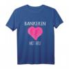 Damen Bankerin Mit Herz Bankkauffrau T-Shirt - Perfektes Geschenk für Beruf, Jubiläum, Rente oder neuen Job