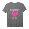 Damen Bankerin Mit Herz Bankkauffrau T-Shirt - Perfektes Geschenk für Beruf, Jubiläum, Rente oder neuen Job