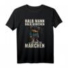 Lustiges Bärchen T-Shirt - Halb Mensch halb Bärchen, Partner Geschenk für Weihnachten, Geburtstag, Valentinstag & Vatertag