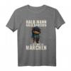 Lustiges Bärchen T-Shirt - Halb Mensch halb Bärchen, Partner Geschenk für Weihnachten, Geburtstag, Valentinstag & Vatertag