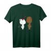 Liebe Tier Katze und Bär Paar - Valentinstag Geschenk T-Shirt für Liebende und Tierfreunde