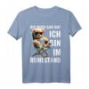 Rentner 2024 Geschenk - Lustiges Bär T-Shirt mit Spruch für Ruhestand, Renteneintritt & Abschiedsgeschenk für Vater, Opa, Onkel & Freunde