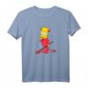 HapDeer Halloween T-Shirt mit Bart Simpson - Lustiges Treehouse of Horror Design für Männer, Frauen, Boys & Girls