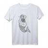 Dicker Meerjungfrauenmann mit Hut, Bart und Tattoo T-Shirt – Originelles Geschenk für Geburtstag, Weihnachten, Jubiläum & Namenstag