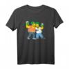 HapDeer Homer & Barney Cheers to St. Patrick’s Day T-Shirt – Lustiges Simpsons Merchandise für Männer & Frauen