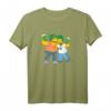 HapDeer Homer & Barney Cheers to St. Patrick’s Day T-Shirt – Lustiges Simpsons Merchandise für Männer & Frauen