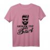 Geiler Typ Mit Bart - Bärtiges Statement T-Shirt für Hipster und Bartträger, Perfekt als Geschenk zu Weihnachten oder Geburtstag