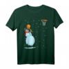 Lustiges Schneemann Basketball Weihnachts T-Shirt – Perfektes Geschenk für Basketballfans, Trainer & Spieler zu Weihnachten, Nikolaus & im Advent
