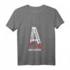 Damen Bauleiterin T-Shirt mit V-Ausschnitt – Lustiges Geschenk für Bauherrinnen, Bauleiterinnen & Frauen auf der Baustelle 2021