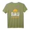 Lustiges Bauleiter T-Shirt für Männer - Witziges Geschenk für Bauprofis, Handwerker & Bauherren auf Baustelle & Tiefbau