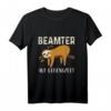 Beamter Auf Lebenszeit Faultier Lustiges Beamten Spruch T-Shirt – Witziges Geschenk für Beamte Kollegen im Büro