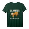 Beamter Auf Lebenszeit Faultier Lustiges Beamten Spruch T-Shirt – Witziges Geschenk für Beamte Kollegen im Büro