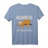 Beamter Auf Lebenszeit Faultier Lustiges Beamten Spruch T-Shirt – Witziges Geschenk für Beamte Kollegen im Büro