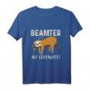 Beamter Auf Lebenszeit Faultier Lustiges Beamten Spruch T-Shirt – Witziges Geschenk für Beamte Kollegen im Büro