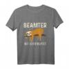 Beamter Auf Lebenszeit Faultier Lustiges Beamten Spruch T-Shirt – Witziges Geschenk für Beamte Kollegen im Büro