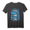 Herren Onkel Beamter T-Shirt – Lustiges Design für Beamtinnen und Beamte, perfekt als Geschenk für Berufsstolze und Familienmitglieder