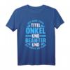 Herren Onkel Beamter T-Shirt – Lustiges Design für Beamtinnen und Beamte, perfekt als Geschenk für Berufsstolze und Familienmitglieder
