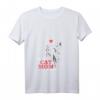 Damen Best Cat Mom Ever T-Shirt mit V-Ausschnitt - Geschenkidee für Katzenliebhaberinnen, Katzenmama & Katzenfans zu Weihnachten, Geburtstag, Valentinstag & Muttertag