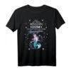 Lustiges Meerjungfrau Kostüm Damen T-Shirt für Karneval & Fasching – Perfekt als Geschenkidee für Meerjungfrauen-Fans