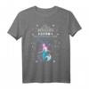 Lustiges Meerjungfrau Kostüm Damen T-Shirt für Karneval & Fasching – Perfekt als Geschenkidee für Meerjungfrauen-Fans